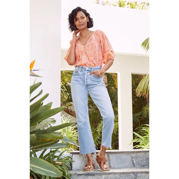 AGOLDE Relaxed Mid Rise Boot Jean in Medium Wash - Picture 7 of 16